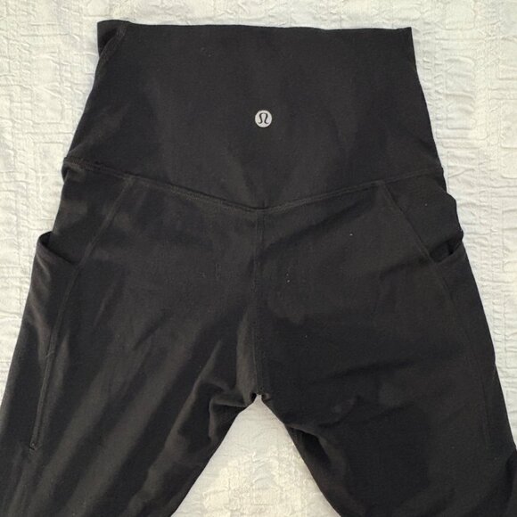 Like New Lululemon Align High-Rise Pant Pockets 31" Black Nulu Yoga Leggings 4 - Picture 9 of 9